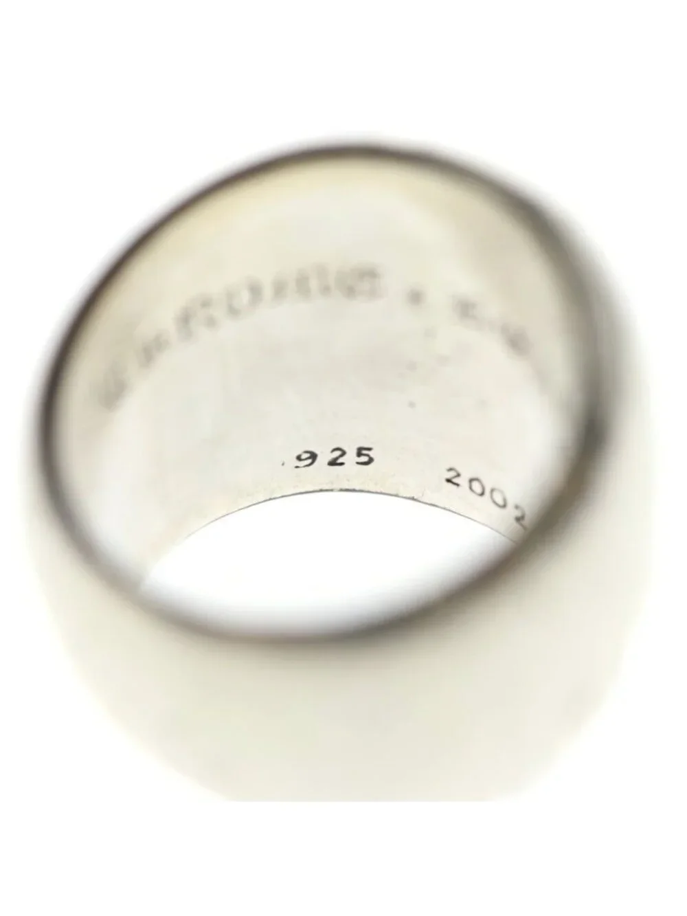 Chrome Hearts Clssc Oval Star Classic Ring Silver
